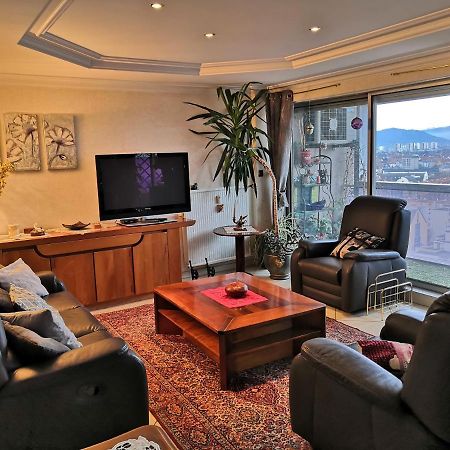 Bel Appartement Avec Vue Splendide Sur Toute La Ville De Colmar - Parking Gratuit Buitenkant foto