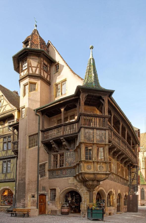 Bel Appartement Avec Vue Splendide Sur Toute La Ville De Colmar - Parking Gratuit Buitenkant foto