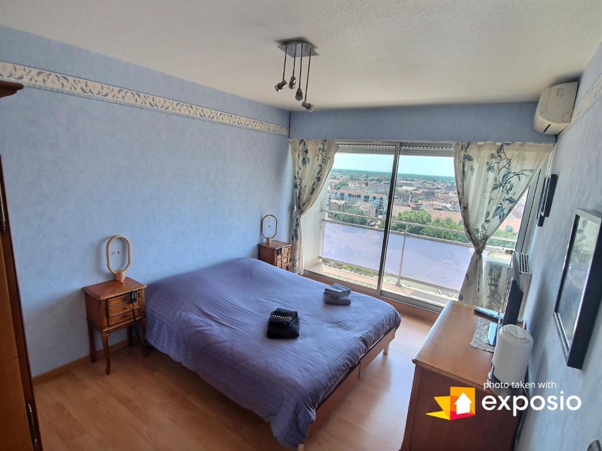 Bel Appartement Avec Vue Splendide Sur Toute La Ville De Colmar - Parking Gratuit Buitenkant foto